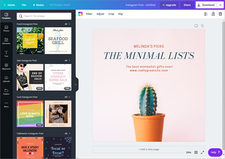 Canva - Use Canva to Create Inspirational Pin-Worthy Visuals