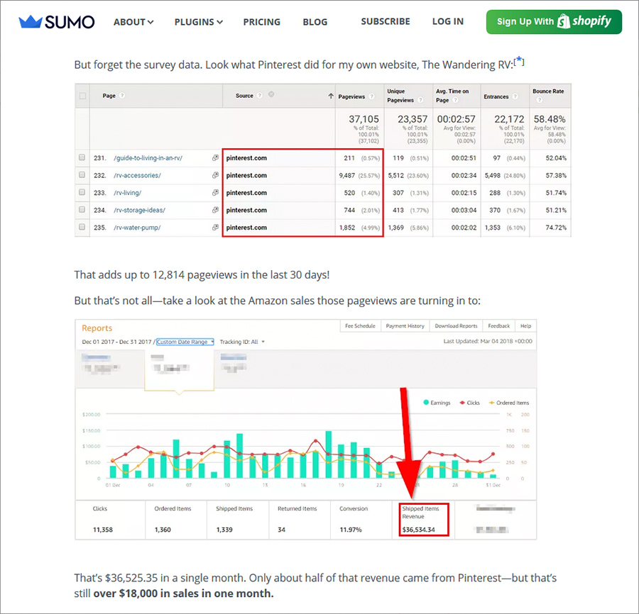 Sumo - Use Sumo to Get Pinterest Traffic from Your Blogs